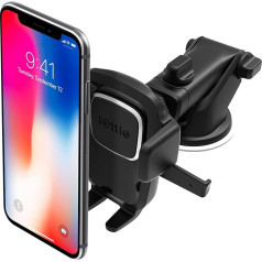 iOttie Easy One Touch 4Autohalterung für Armaturenbrett und Windschutzscheibe für iPhone XS Max R 8 Plus 10 W für Samsung Galaxy S10 E S9 S9 S8 Plus Edge, 9 W