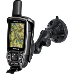 RAM MOUNT GARMIN GPSMAP 62 KOMPOZĪTMATERIĀLU PIESŪCEKŅA TURĒTĀJS