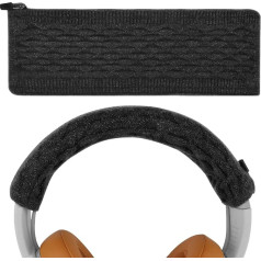 Geekria Verdickender Pullover Stirnband Abdeckung, saderīgs ar Skullcandy Crusher 360 Wireless, Venue, Hesh3, Sennheiser HD598, HD515, HD380 Kopfhörer/Stretchable Knit Fabric Protector Sleeve