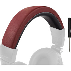 SOULWIT Proteīna ādas rezerves vāciņš Audio Technica ATH M50, M50X, M50XWH, M50XBT, M50XBT2, M50XBT2, M50S/LE austiņām Galvassiksna Galvassiksna, Galvassiksnas remonta detaļas, Galvassiksnas piederumi