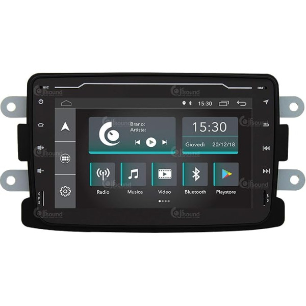 Costum Fit Automobiļu radio Dacia Duster Android GPS Bluetooth WiFi Dab USB Full HD skārienjūtīgais ekrāns 7 collu Easyconnect