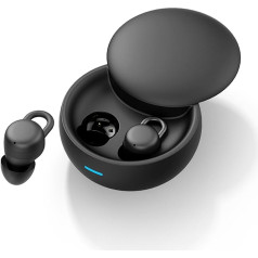 Mini bezvadu Bluetooth austiņas Bezvadu neredzamās austiņas miegam In-Ear Mazās miega austiņas Bluetooth austiņas Austiņas austiņām mazām ausīm Sānu miega sporta austiņas iPhone Android ierīcēm