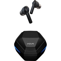 Noua Samurai austiņas Bluetooth 5.0 ar HiFi Stereo, True Wireless austiņas ar mikrofonu, Bluetooth In-Ear austiņas ar bezvadu skārienvadību, USB-C ātrā uzlāde iPhone Samsung