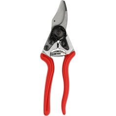 FELCO 16 Gartenschere für Linkshänder Nr. 16 (kompakte Baumschere, Schere für mittelgroße Hände, Schnitt-ø 20 mm, Länge 195 mm, Rebschere)