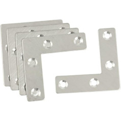 5 PCS Winkel Teller Corner Brace flach L Form Repair Bracket 50 mm x 50 mm de