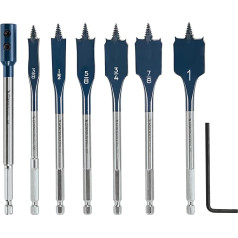 Bosch Daredevil DSB5005 Spaten-Bit-Set mit Verlängerung, 7-teilig