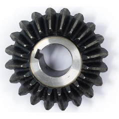 Taper wheel gearbox 3M30 teeth inner hole 20 / 22/25/8/30/32/35/40/40/48/50 mm gear gear angle steel gear wheel screw hole M5 JIYAMI'EN EL (size: 25 mm, colour: 30 teeth)