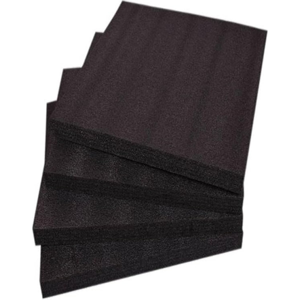 Black Pearl Floral Cotton Foam Pad triecienizturīgs ekspedīta iepakojums 1m x 1m x 40mm 1 x biezs un izturīgs papildu aizsardzībai