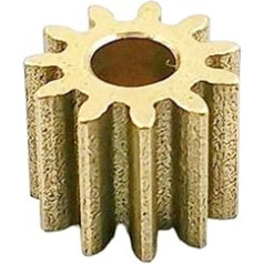 mechanische Getriebe 11Z 0,8M Kupfergetriebe 11 Zähne Außendurchmesser = 10,4mm Messingritzel Motorteile 114A