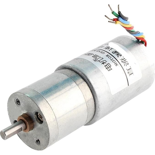 Turbo-Getriebemotor, Getriebemotor, RC-Motor, kleiner Motor, Motor GM25BLDC2838 25 mm 12 V 24 V bürstenloser Gleichstrommotor mit Getriebe, leiser Mini-Getriebemotor mit hohem Drehmoment (Farbe: DC 12