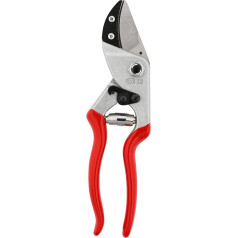 FELCO 32 Gartenschere (Baumschere, Schnitt-ø 25 mm, Länge 210, Gartenschere für große Hände, mit gebogenem Amboss, für Rechts- + Linkshänder)