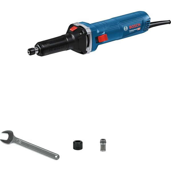 Bosch Professional Geradschleifer GGS 30 LS (750 W Leistung, bis zu 33.000 min-¹, inkl. 1x Spannschlüssel, 1x Spannzange 6 mm mit Überwurfmutter)