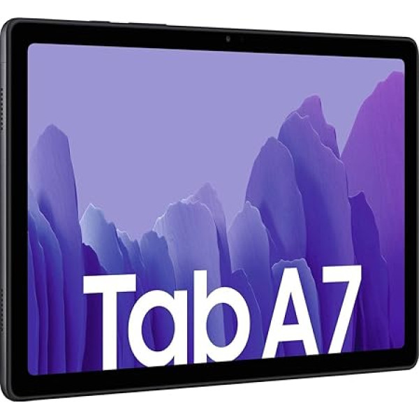 Samsung Galaxy Tab A7, Android planšetdators, WiFi, 7 040 Mah akumulators, 10,4 collu TFT displejs, četri skaļruņi, 32 GB / 3 GB RAM, pelēks planšetdators