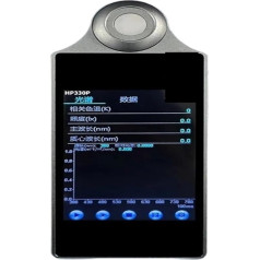 UV-Messgerät HP330P Pflanzenspektrophotometer Beleuchtungsstärkemessrät, Spektralfarbtemperatur-Testwellenlän 380-780 PPFD Schnelle Messgeschwindigkeit