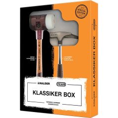 HALDER Classic Box, Simplex mīkstais āmurs, gumijas kompozīcijas/uperplastmasas un Picard jumta āmurs | 3027s016