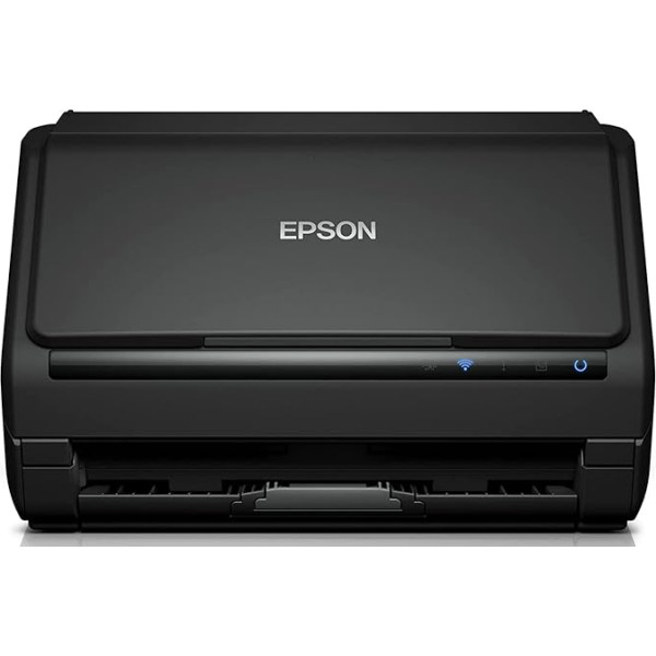 Epson WorkForce ES-500WII skeneris, dokumentu skeneris (skenē bez datora, līdz DIN A4, abpusēja skenēšana vienā lappusē, automātiska izlīdzināšana, apgriešana un optimizācija, WiFi)