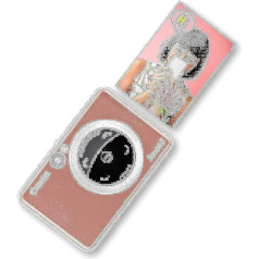 Canon Zoemini mobilais mini fotoprinteris ( akumulators, 5 x 7,5 cm fotogrāfijas, ZINK drukāšana bez tintes, mobilajiem tālruņiem iOS un Android, izmantojot Bluetooth, 160 g