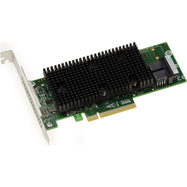 KALEA-INFORMATIQUE PCIe 3.1 SAS + SATA + NVMe 12GB kontrollera karte ar 8 iekšējiem pieslēgvietām OEM modelis 9400-8i