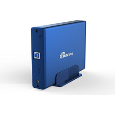 Sonnics 1 TB ārējais cietais disks 3,5 collu USB 3.0 saderīgs ar Xbox One / PS4 / Windows PC / Mac (darbvirsmas, ne pārnēsājams) Strāvas padeve no elektrotīkla