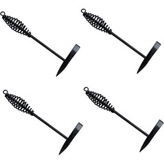 Angoily Pack of 4 Slag Hammer metināšanas tīrīšanas rīki Spring Spirālveida āmuru aksesuāri metināšanas mašīnām Kalts āmurs izgatavots no metāla Instruments metāla triecieniem metālmalu oglekļa tērauda metinātājam