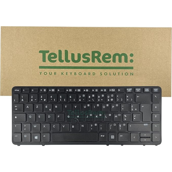 TellusRem Rezerves tastatūras franču fona apgaismojums priekš HP 840 G1, 840 G2, 850 G1, 850 G1, 850 G2