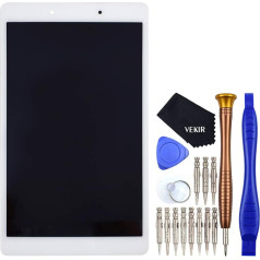 VEKIR White LCD Touch Screenizer Ekrāna displejs priekš Samsung Galaxy Tab A 8.0 2019