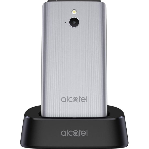 Alcatel 30.82X, Mobilais tālrunis, LTE, Īpašais, Kapacitāte: 32 GB, [Italia], Sudraba metālika