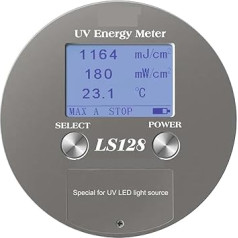 LS128 UV-Energiemessrät UV-Leistungs-Puck-Integrator mit Leistungstemperaturkurvenenergie for 340 nm bis 420 nm UV-LED-UV-Härtung