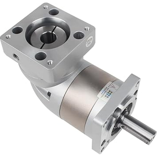 CNCTOPBAOS CNC Nema23 Schrittmotor, rechtwinklig, Planetengetriebe, Übersetzungsverhältnis 7:1, 3000 U/min, 7000 U/min, 10 Bogenmin, 20 Nm, 90 Grad Drehzahlminderer mit Eingang, 8 mm Schaftausgang, 14