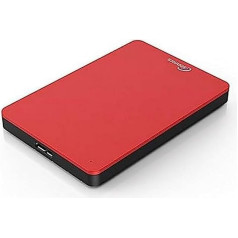 Sonnics 1TB Rot Ārējā traģiskā USB 3.0 USB 3.0 plāksne ar īpaši ātru pārneses spēju, kas ļauj izmantot Windows PC, Apple Mac, XBOX ONE un PS4 Fat32