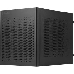 SilverStone Technology SUGO 16 Black Mini ITX Cube Case No visa tērauda SST-SG16B (Black)