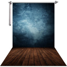 NIVIUS PHOTO 150 x 220 cm Wedding Background Photography Portrait Pictures Accessories Video Home Wall Decoration Blue XT-3324