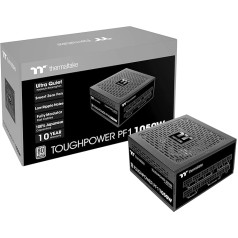 Thermaltake Tt Toughpower PF1 1050W | 80Plus Platinum Certified | Fully Modular Power Supply