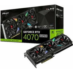 PNY grafiskā karte VCG4070S12TFXXPB1-O RTX 4070 Super 12GB GDDR6X