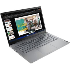 Lenovo ThinkBook 14 G4 IAP Notebook 14 FHD (Intel Core i7-1255U, 16GB RAM, 512 SSD, integrēta Intel Iris Xe grafika, Windows 11 Pro 64), minerālpelēks, spāņu QWERTY tastatūra