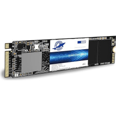 Dogfish 2TB NVMe SSD M.2 PCIe 4.0 2280 iekšējais cietais disks spēlēm, līdz 5500 MB/s, 3D NAND TLC iekšējie cietvielu diski PS5 portatīvajiem datoriem