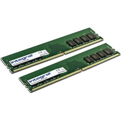 Integral 32GO komplekts (2x16GO) DDR4 RAM 3200MHz (vai 2933MHz, 2666MHz un 2400MHz) SDRAM atmiņas modulis galddatoriem/ datoriem PC4-25600 Atmiņas modulis