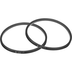 iepirkumu karte 2 Pack A23 1/2 Wrapped gumijas josta, A-section V-section V-belt 65cm ārējais perimetrs x 0,5