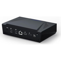 WEIDIAN Win 11 Pro Mini dators 11. paaudzes i9 11900H (līdz 4,90 GHz) 16 GB RAM 512 GB M.2 SSD 4K HD DP C tipa trīskāršs displejs Gigabit Ethernet Mini dators Atbalsta WIFI5 BT4.2 USB Biznesa birojs