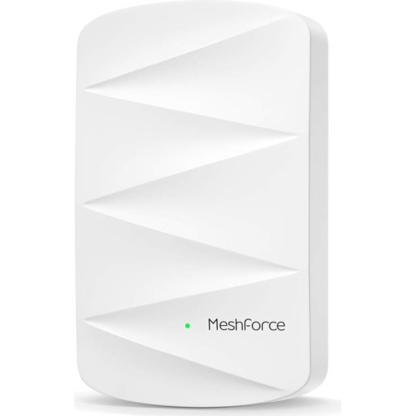 Meshforce M3 Dot WiFi pagarinājums, darbojas tikai ar Meshforce Meshforce Mesh WiFi bezvadu maršrutētāju - pārklājums līdz 100 m², M3-DOT-DE, 1 punkts