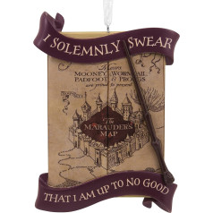 Hallmark Harry Potter Marauder's Map Ziemassvētku ornaments Harry Potter Decoration Ziemassvētku piekaramais ornaments Dāvanas Ziemassvētkiem