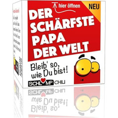 Schlump-Chili asākais tētis pasaulē dāvana - smieklīga dāvana tēvam, piemēram, dzimšanas dienā, Ziemassvētkos, Lieldienās, Tēva dienā, Valentīna dienā, kāzu gadadienā - komplekts vīriešiem.