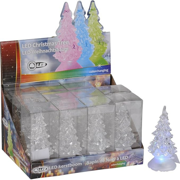 Ziemassvētku dāvana 78538 Beleuchtung Weihnachtsbaum LED 5 x 10 cm