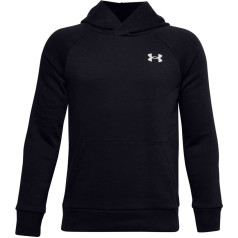 UA Boy's Rival Cotton Hoodie 1357591 001 / black / S sporta krekls