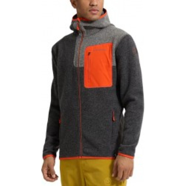 Jaka AGON Hoody M XXL Carbon/Cherry Tomato