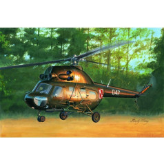 Plastikāta modelis mil mi-2us hoplite kājnieks