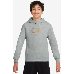 Academy CR7 Club Fleece Jr sporta krekls HF4348-077 / pelēks / XL (158-170cm)