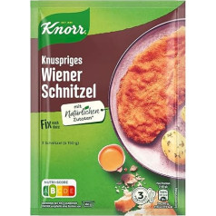 Knorr Fix Garšvielu maisījums kraukšķīga Vīnē šnicele gardam šniceļu ēdienam ar dabīgām sastāvdaļām 90 g