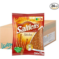 Lorenz Snack World Saltletts Classic Sticks 24 gab. iepakojumā (24 x 75 g)