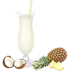 Pina Colada Luxofit sūkalu pulveris, bagātināts ar L-karnitīnu Olbaltumvielu Wellness dzēriens sūkalas bez aspartāma (Pina Colada, 1 kg)